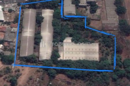 Jual Tanah dan Bangunan Eks Pabrik di Raya Serpong, Panunggangan, Kota Tangerang