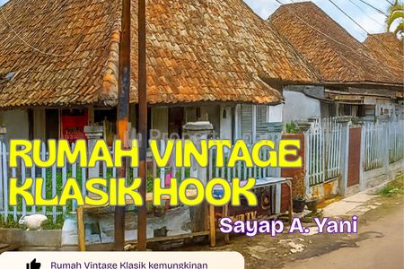 Dijual Rumah Vintage Gaya Belanda Lokasi Strategis di Sayap A. Yani Bandung - Turun Harga 