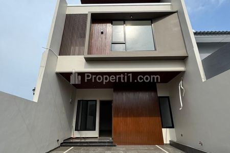 Dijual Rumah Baru Minimalis Modern Dalam Komplek Rawamangun, Jakarta Timur
