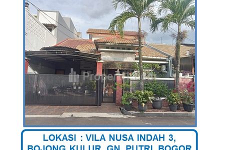 Jual Cepat Harga Spesial Rumah Bagus 1,5 Lantai di Perumahan Villa Nusa Indah 3, Bojong Kulur, Gunung Putri, Kab. Bogor