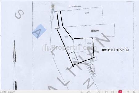 Dijual Tanah di Pinggir Jl. Pos Pengumben Raya, Sukabumi Selatan, Jakarta Barat