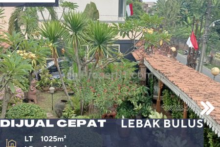 Dijual Rumah Bagus Baru Renovasi Cocok untuk Investasi di Lebak Bulus Jakarta Selatan
