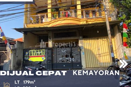 Dijual Cepat Rumah dan Ruko di Depannya di Kemayoran Jakarta Pusat