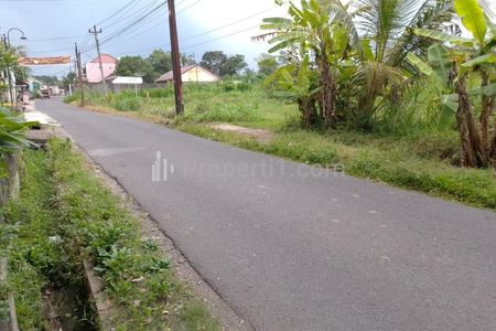 Dijual Tanah Murah Strategis Pinggir Jalan Ketingan Tlogoadi Mlati Yogyakarta
