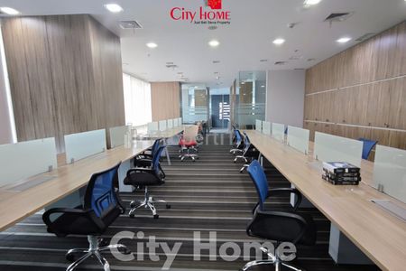 Dijual Ruang Kantor Soho Capital, Jakarta Barat - Furnished Luas 321,67m2