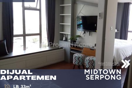 Dijual Apartemen Midtown Serpong 1BR Lantai Rendah