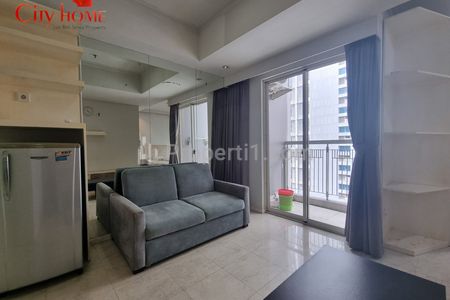 Jual Apartemen Royal Mediterania Garden Residence Tipe 1 Kamar Furnished Luas 33m2 Sudah Sertifikat