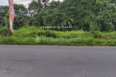 Jual Tanah Strategis Pinggir Jalan Jambon Trihanggo Yogyakarta Dekat SKE, JCM, UGM