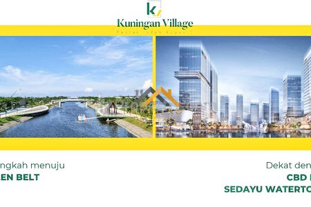 Dijual Rumah Kuningan Village (Kun-Vil PIK2) Cluster Patung Naga, Tangerang