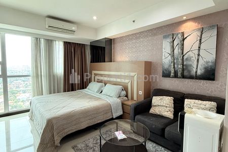 Sewa Apartemen Kemang Village Residence Tipe Studio Kondisi Furnished