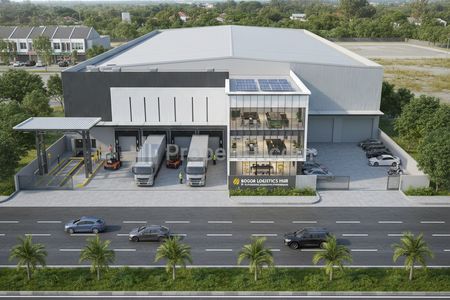 Jual Tanah Komersial Bogor SHM Ideal Gudang Hub Distribusi Bogor Barat