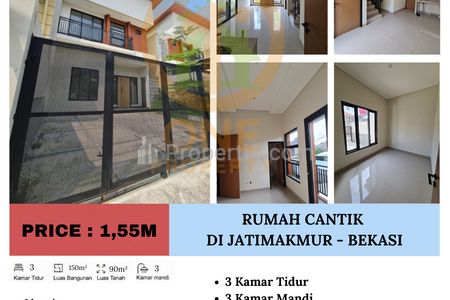 Dijual Rumah Cantik di Jatimakmur - Bekasi