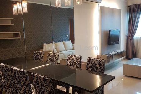 For Rent Apartment Sahid Sudirman Residence 2 BR Furnished - Close to Citywalk MRT Busway