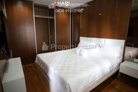 Jual Cepat Apartemen Sahid Sudirman Residence 2 BR Furnished - Jalan Kaki ke Citywalk MRT Busway