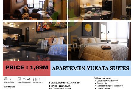 Dijual Apartemen Yukata Suites, Serpong Utara - Tangerang Selatan