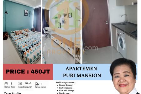 Dijual Apartemen Puri Mansion, Cengkareng - Jakarta Barat