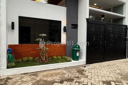 Jual Rumah Baru Full Furnished Minimalis di Sukun Pondok Indah Malang, One Gate System