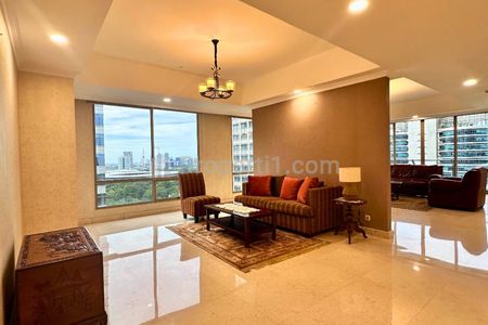 For Lease Apartment Sudirman Mansion, SCBD Jakarta Selatan - Premium Luxury, 3 Unit Digabung Menjadi 1 (2 Lantai) Size 473m2 5 BR Furnish