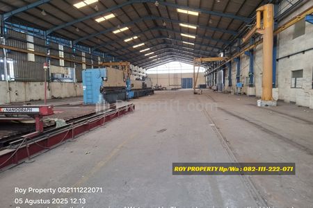 Disewakan Gudang di Cakung Cilincing 3400 m2 Dekat Pelabuhan Tanjung Priok, Jakarta Utara