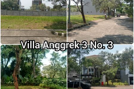 Dijual kavling Villa Anggrek Residence 3 no 03