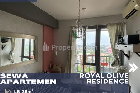 Disewakan Apartemen Royal Olive Residence 1BR Full Furnish Harga Termurah