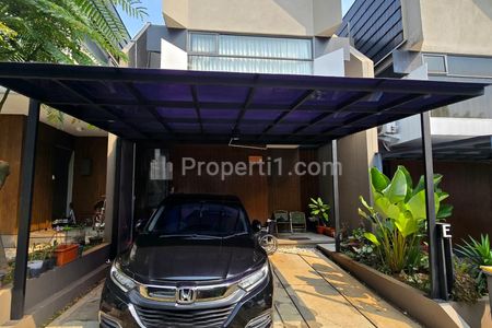 Dijual Rumah Fully Furnished Dalam Twonhouse di Bambu Apus Jakarta Timur