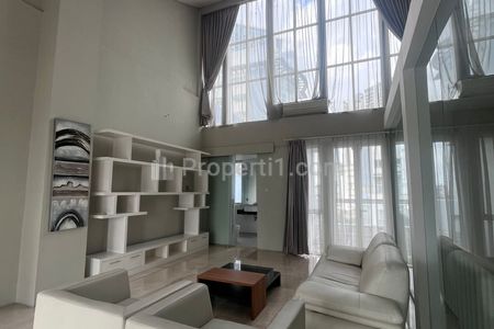 Disewakan Apartemen Unit Penthouse Type Duplex 3+1BR Furnished Size 348sqm - Pearl Garden Resort Apartment, Gatot Subroto Jakarta Selatan