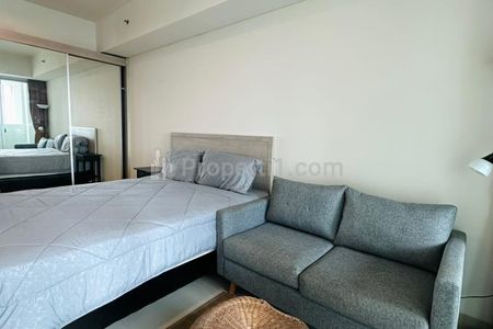 Disewakan Apartemen Unit Studio Furnish with Balcony di Kemang Village Jaksel