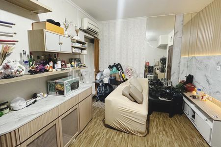 Jual Apartemen 1 Bedroom Ukuran Type 2BR 42m2, Full Renovated with Modern Interior - Mediterania Garden 1 Tanjung Duren, Jakarta Barat
