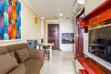 Disewakan Apartemen Permata Hijau Suites Tipe 1 Kamar Tidur Kondisi Furnished