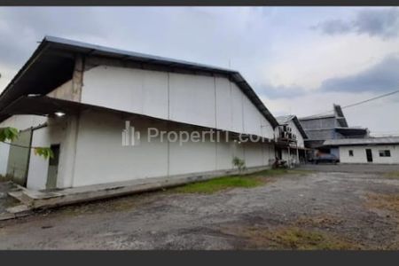 Jual Pabrik Garmen Textile SHM Masih Aktif Luas 10 Hektar Bangunan 6 Hektar di Tangerang, Banten