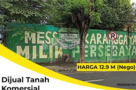 Jual Tanah di Kusuma Bangsa Surabaya Pusat – Nol Jalan Raya Row Kembar Besar