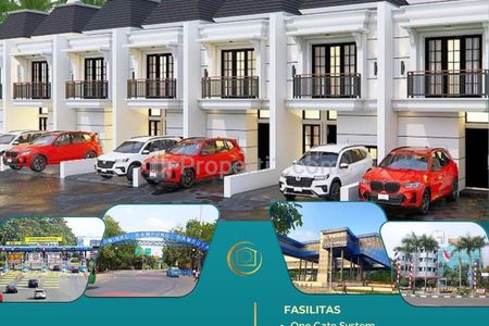 Dijual Rumah di Ceger Cipayung Jakarta Timur - Dekat Toll Bambu Apus, LRT Ciracas, TMII, RS. Adhyaksa, JIKS