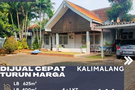 Dijual Rumah dalam Komplek Lokasi Strategis di Kalimalang Jakarta Timur