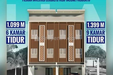 Dijual Rukost Serpong Strategis Dekat Universitas Pamulang 2 - Tangerang Selatan
