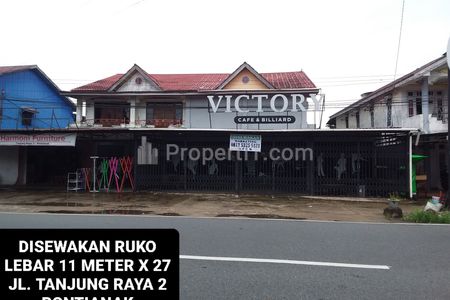 Sewa Ruko di Jalan Tanjung Raya 2, Pontianak, Kalimantan Barat