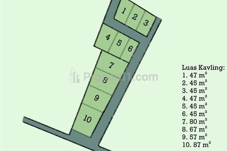 Dijual Tanah Siap Bangun Dekat Tol Sawangan, Depok