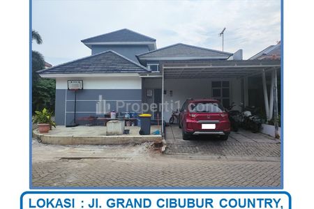 Jual Cepat Harga Spesial Rumah Baru Hook 1,5 Lantai di Perumahan Grand Cibubur Country, Cikeas, Gunung Putri, Bogor