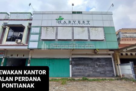Disewakan Ruko Cocok untuk Kantor di Jalan Perdana Pontianak