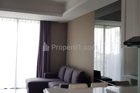 Disewakan Apartemen Casa Grande Phase 2, Full Furnished 2BR, Lokasi Strategis di Kuningan - Jakarta Selatan