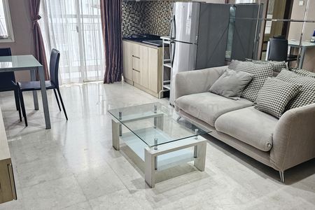 Disewakan / Dijual Apartment Royal Mediterania Garden Residences Tipe 2+1 BR Furnished