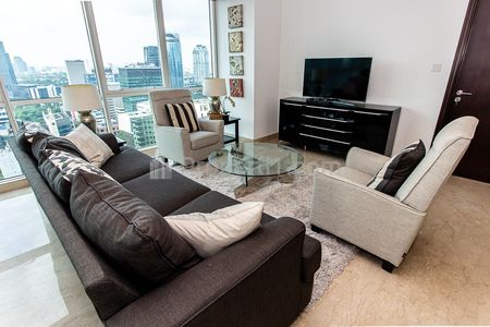 For Lease Luxury Apartment at Setiabudi Sky Garden South Jakarta - 3BR Fully Furnished