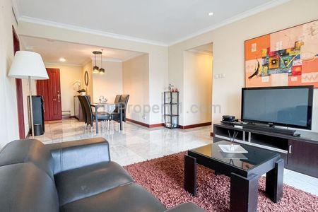 Disewakan Apartemen Pavilion Jakarta Pusat – 2BR + Maid Area 107 sqm Full Furnished Dekat Sudirman, SCBD & Citywalk