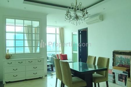 DIJUAL Apartment Bellagio Mansion Mega Kuningan 2+1 BR Furnish - Modern Classic Beside Ritz Carlton Dekat ke One Satrio LRT MRT Busway