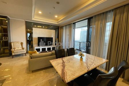 Jual Apartemen District 8 @Senopati, SCBD Jakarta Selatan – 3+1 BR (Size 179 Sqm) Furnished