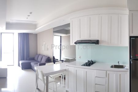 FOR LEASE & SALE !!! Luxury Apartment at Branz Mega Kuningan 1+1BR, Fully Furnished - South Jakarta