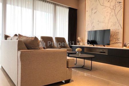 For Rent Luxurious Apartment at Anandamaya Residence Type 3+1BR Full Furnished - Strategic Location in Central Jakarta