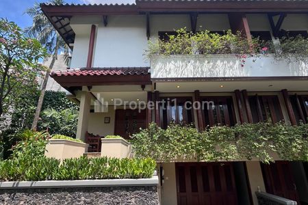House for Rent, 3 BR Fully Furnished at Cipete Inside Private Compound, South Jakarta