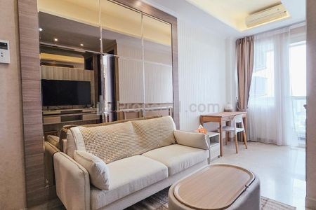 For Rent Apartemen Menteng Park Cikini Tower Sapphire Type 2 Bedrooms Fully Furnished - Near Sekolah Kolese Kanisius dan Institut Kesenian Jakarta