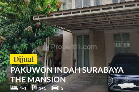 Dijual Rumah The Mansion Pakuwon Indah Surabaya Barat Dekat PTC